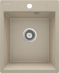 Мийка кухонна Deante Corio, граніт, прямокут., без крила, 400x500x211мм, чаша - 1, врізна, пісок