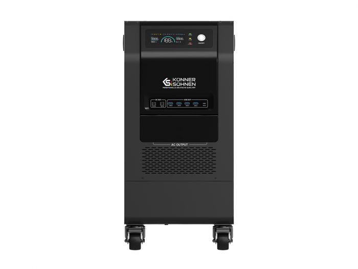 Портативна електростанція Konner&Sohnen KS 5200PS, 5200Вт, 5120Вт·год, LifePo4, UPS, 56кг