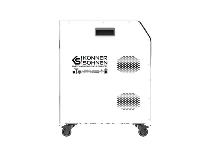 Портативна електростанція Konner&Sohnen KS 5200PS, 5200Вт, 5120Вт·год, LifePo4, UPS, 56кг