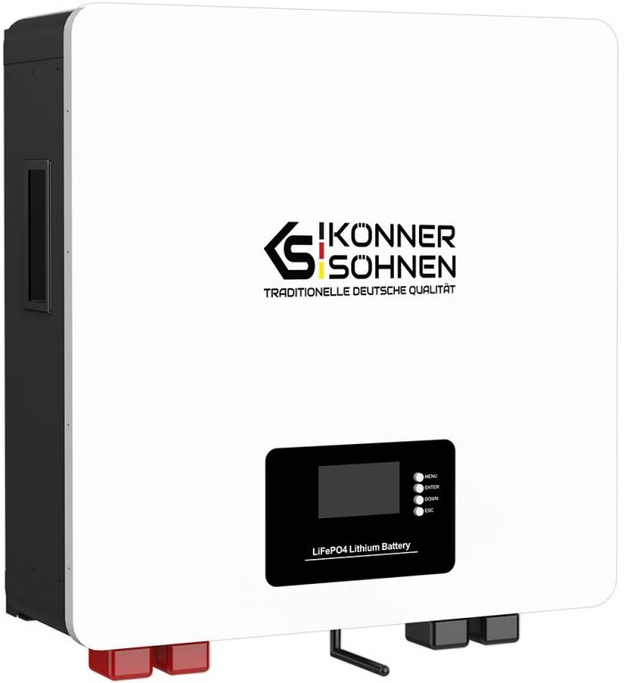 Аккумуляторна батарея Konner&Sohnen KS LB 24–100 24В/100Ah LiFePo4 27кг