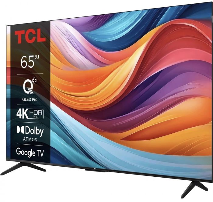 Телевізор 65" TCL QLED 4K 60Hz Smart Google TV Titan