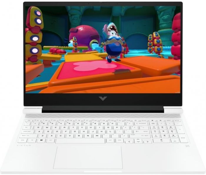 Ноутбук HP Victus 16-r1035ua 16.1" FHD IPS AG, Intel i5-14450HX, 16GB, F512GB, NVD3050-6, DOS, білий