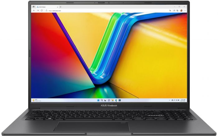 Ноутбук ASUS Vivobook 16X K3605VU-MX042 16" 3.2K OLED, Intel i9-13900H, 32GB, F1TB, NVD4050-6, noOS, Чорний