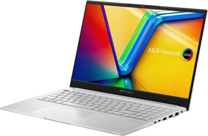 Ноутбук ASUS Vivobook Pro 15 K6502VU-MA095 15.6" 2.8K OLED, Intel i5-13500H, 16GB, F512GB, NVD4050-6, noOS, Сріблястий