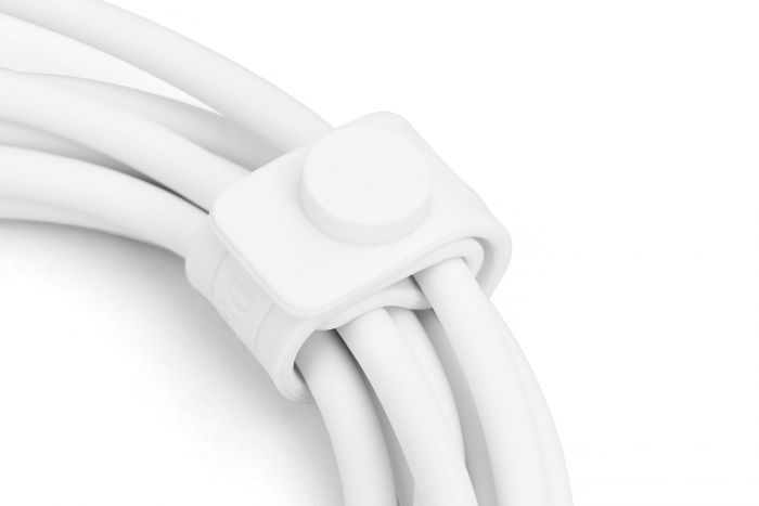 Кабель USB-C > Lightning заряджання/синхронізації, DIGITUS, 2м, USB 2.0, 60W, силіконовий, білий