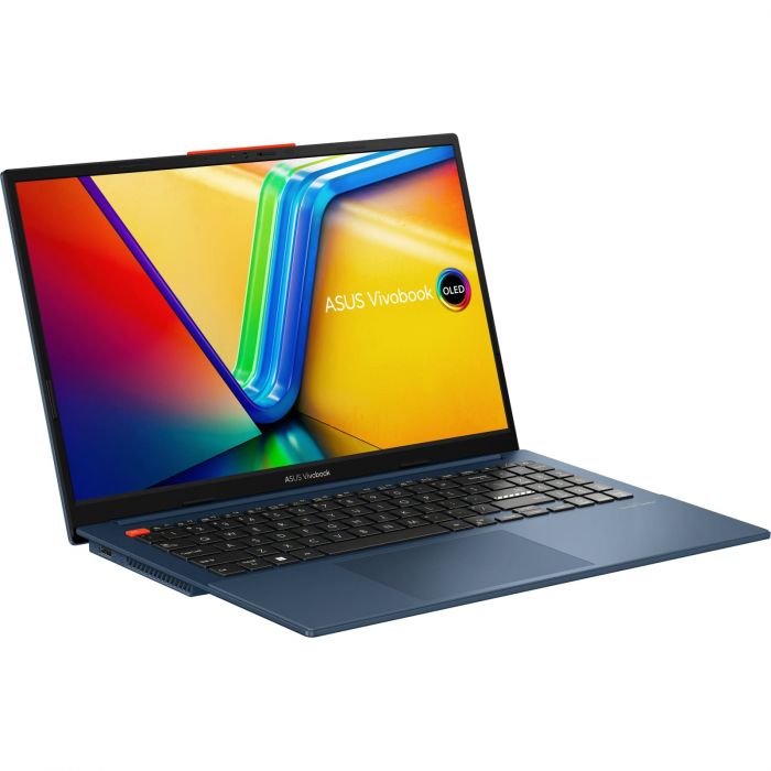 Ноутбук ASUS Vivobook S 15 K5504VA-MA385 15.6" 2.8K OLED, Intel i7-13700H, 16GB, F512GB, UMA, noOS, Блакитний