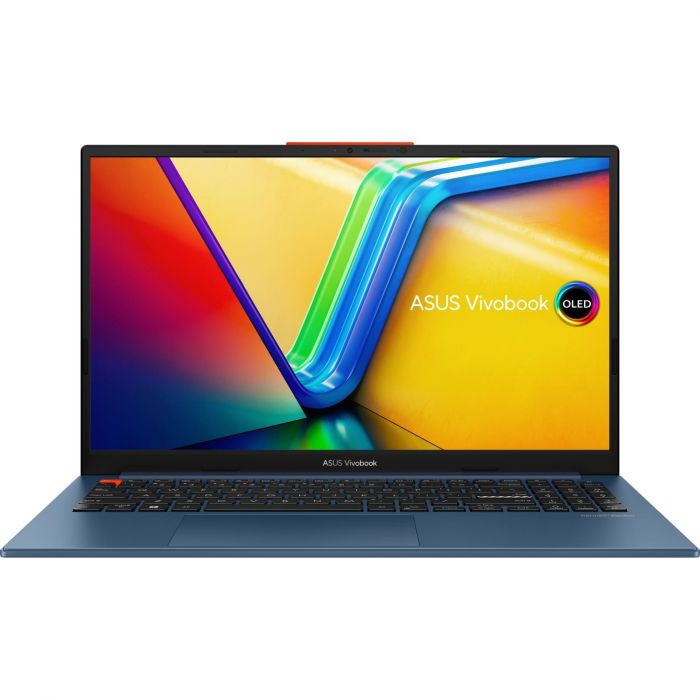 Ноутбук ASUS Vivobook S 15 K5504VA-MA385 15.6" 2.8K OLED, Intel i7-13700H, 16GB, F512GB, UMA, noOS, Блакитний