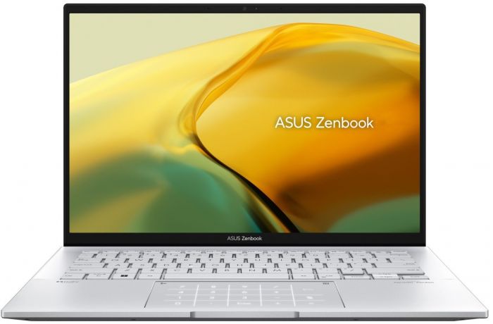 Ноутбук ASUS Zenbook 14 UX3402VA-KP783 14" WQXGA IPS, Intel i7-13700H, 16GB, F512GB, UMA, NoOS, Сріблястий