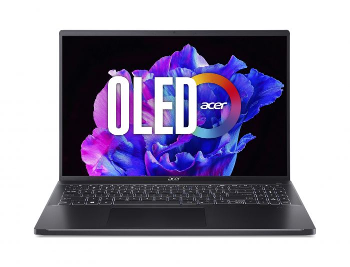 Ноутбук Acer Swift Go 16 SFG16-71 16" 3.2K OLED, Intel i5-13420H, 16GB, F512GB, UMA, Win11, чорний