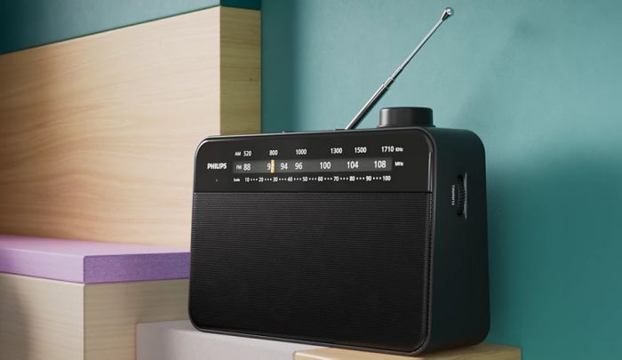 Портативне радіо Philips TAR2509 FM/MW, mono 300 mW, AUX 3.5mm, 2хLR20