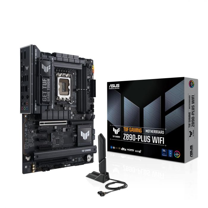 Материнcька плата ASUS TUF GAMING Z890-PLUS WIFI s1851 Z890 4xDDR5 M.2 DP HDMI Wi-Fi BT ATX