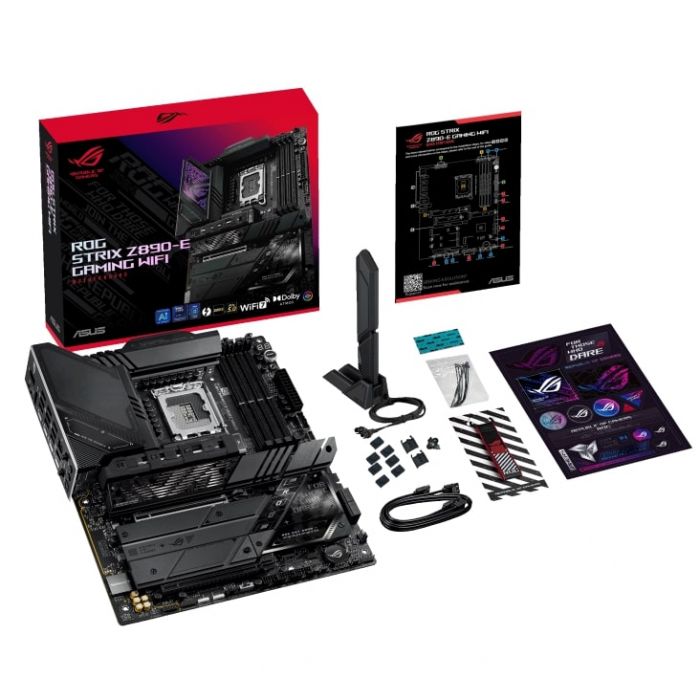 Материнcька плата ASUS ROG STRIX Z890-E GAMING WIFI s1851 Z890 4xDDR5 M.2 DP HDMI Wi-Fi BT ATX