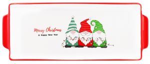Блюдо ARDESTO Gnomes, 30х12см, порцеляна, прямокутна