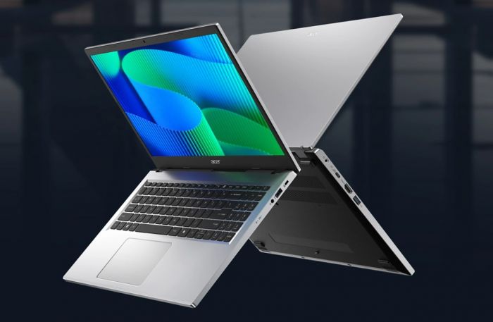 Ноутбук Acer Extensa EX215-34 15.6" FHD IPS, Intel i3-N305, 16GB, F512GB, UMA, Lin, сріблястий