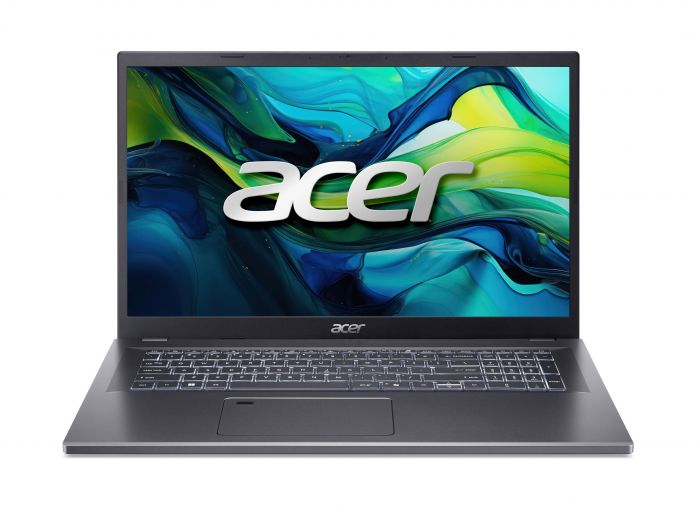 Ноутбук Acer Aspire 17 A17-51M 17.3" FHD IPS, Intel 5-120U, 16GB, F512GB, UMA, Lin, сірий