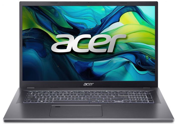 Ноутбук Acer Aspire 17 A17-51M 17.3" FHD IPS, Intel 5-120U, 16GB, F512GB, UMA, Lin, сірий