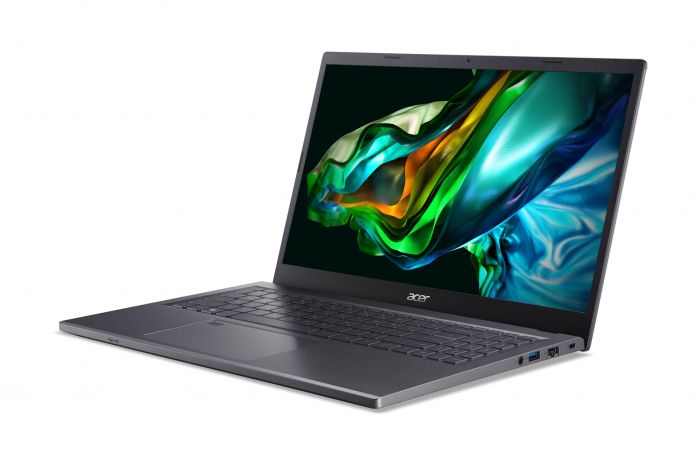 Ноутбук Acer Aspire 5 A515-58GM 15.6" FHD IPS, Intel i7-13620H, 32GB, F1TB, NVD2050-4, Lin, сірий