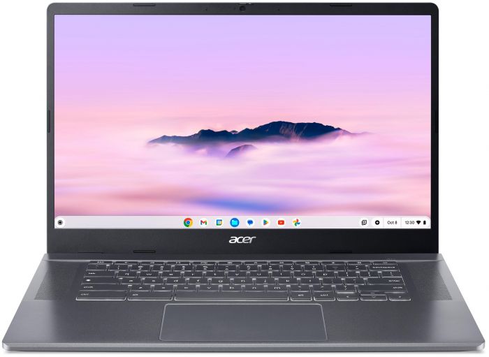 Ноутбук Acer Chromebook Plus CB515-2HT 15" FHD IPS Touch, Intel i5-1335U, 16GB, F512GB, UMA, ChromeOS, сірий