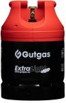 Балон газовий сталевий Gutgas Ragasco ExtraLight XLT-19.9, 19.9л, 30бар, вентиль KLF, 6.5кг
