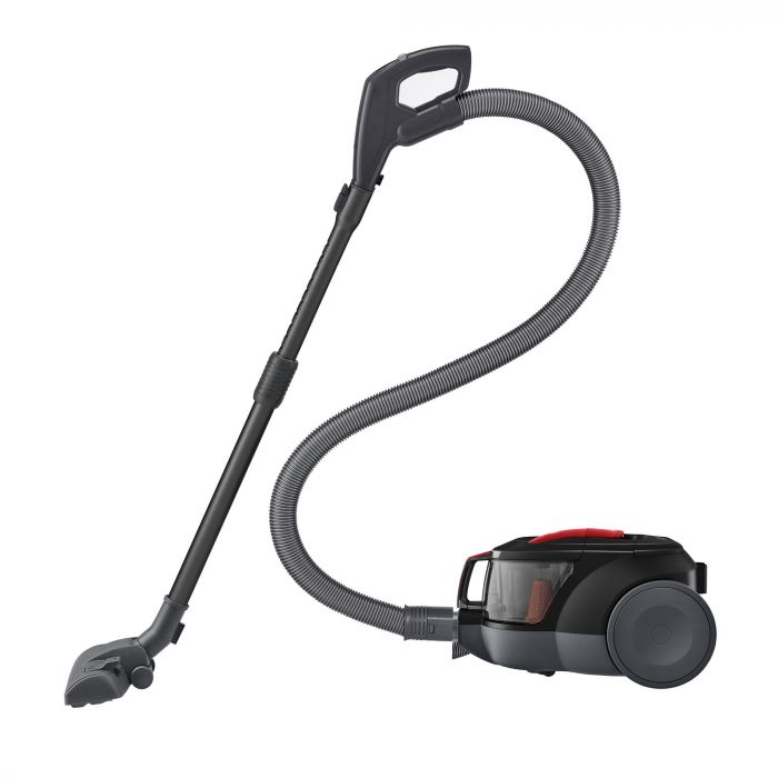 Пилосос LG контейнерний, 650Вт, конт пил -1.1л, турбо-щітка Pet Brush, червоний