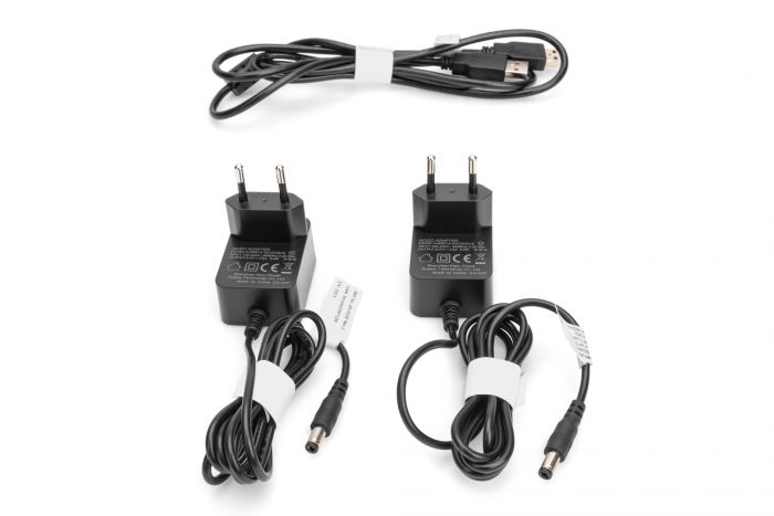 Подовжувач DIGITUS HDMI KVM по IP, комплект, Full HD, 1080p, через мережевий кабель (Cat 5, 5E, 6), 120м