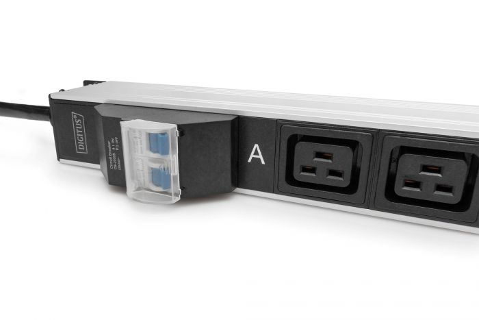 Пристрій розподілу електроживлення DIGITUS 0U, 24xC13, 4xC19, 32A, 250V, вилка IEC 60309