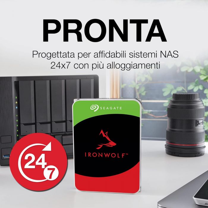 Жорсткий диск Seagate  1TB 3.5" 5400 256MB SATA IronWolf