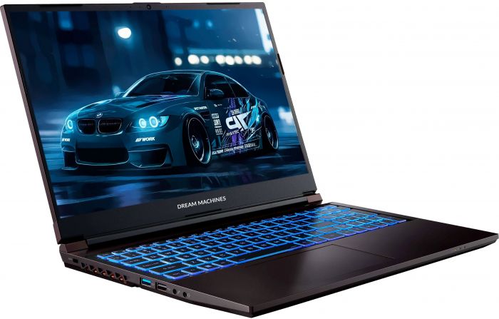 Ноутбук Dream Machines RG2050-17 17.3FHD IPS, Intel i5-13420H, 16GB, F1TB, NVD2050-4, DOS, чорний