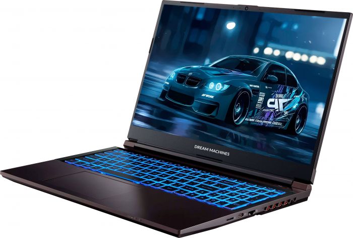 Ноутбук Dream Machines RG2050-17 17.3FHD IPS, Intel i5-13420H, 16GB, F1TB, NVD2050-4, DOS, чорний