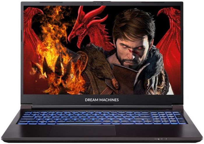 Ноутбук Dream Machines RG2050-15 15.6FHD IPS, Intel i7-13620H, 32GB, F1TB, NVD2050-4, DOS, чорний