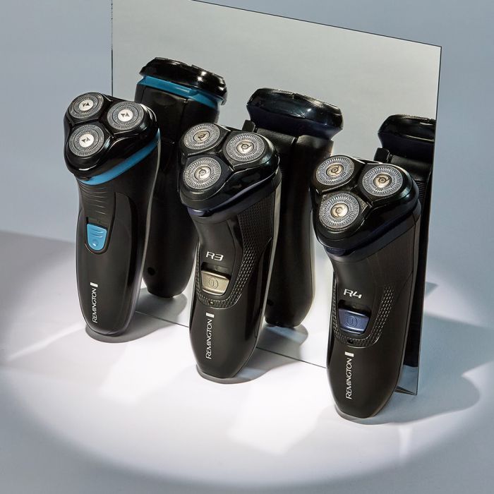 Бритва електр. Remington роторна Style,  бритв.головок-3, сух., тример, USB-C, чорно-синій