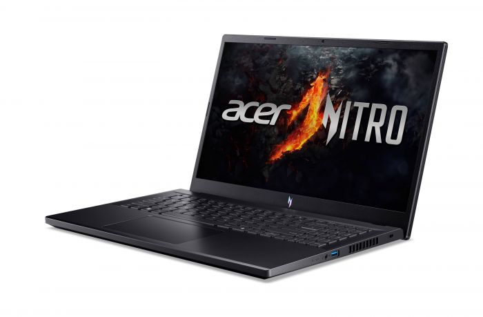 Ноутбук Acer Nitro V 15 ANV15-41 15.6" FHD IPS, AMD R7-7735HS, 16GB, F1TB, NVD4060-8, Lin, чорний