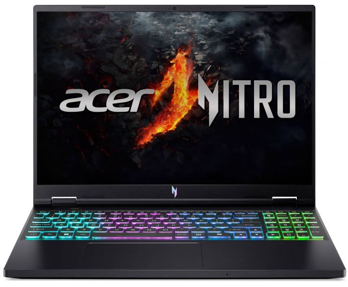 Ноутбук Acer Nitro 16 AN16-73 16" WUXGA IPS, Intel i7-14650HX, 32GB, F1TB, NVD4050-6, Lin, чорний