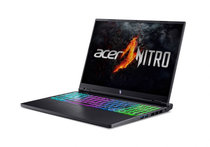 Ноутбук Acer Nitro 16 AN16-73 16" WUXGA IPS, Intel i7-14650HX, 16GB, F1TB, NVD4060-8, Lin, чорний