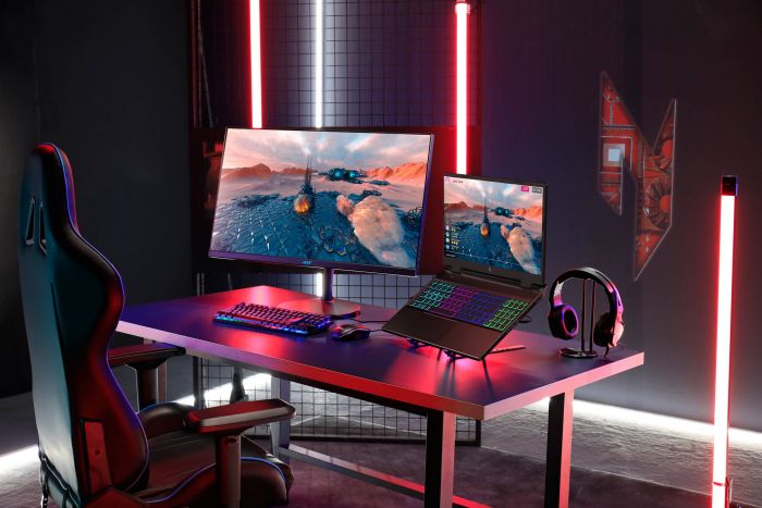 Ноутбук Acer Nitro 16 AN16-42 16" WUXGA IPS, AMD R7-8845HS, 32GB, F1TB, NVD4060-8, Lin, чорний