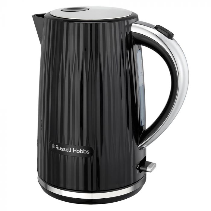 Електрочайник Russell Hobbs Eden, 1.7л, нержавіюча сталь, пластик, чорний