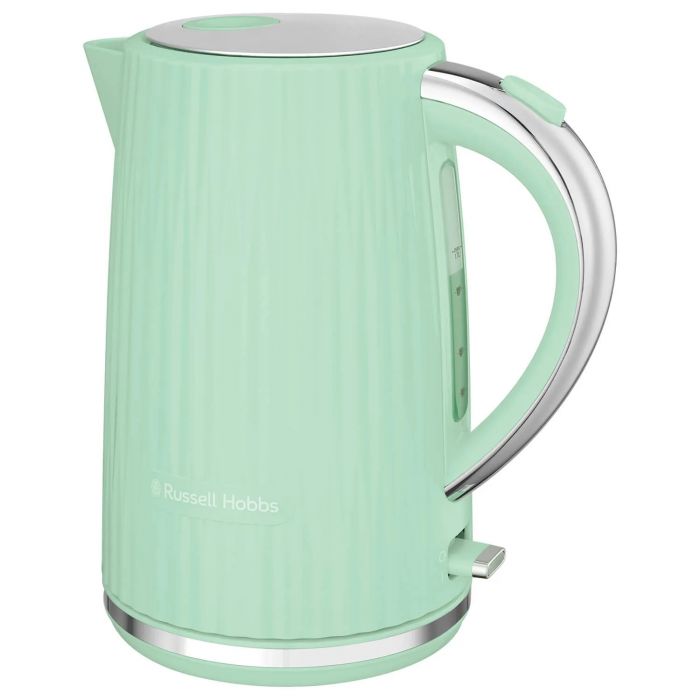 Електрочайник Russell Hobbs Eden, 1.7л, нержавіюча сталь, пластик, фісташковий