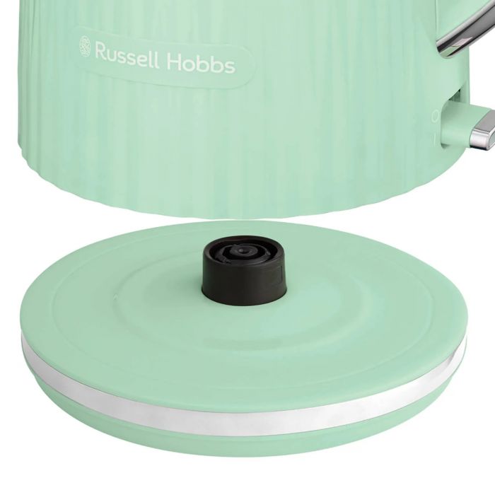 Електрочайник Russell Hobbs Eden, 1.7л, нержавіюча сталь, пластик, фісташковий