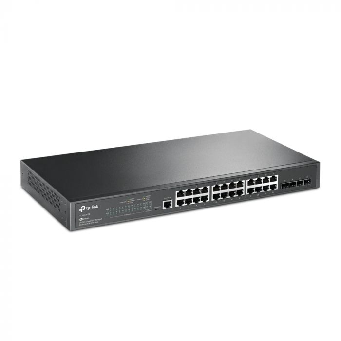 Комутатор TP-LINK SG3428 24xGE, 4xSFP, Керований L2