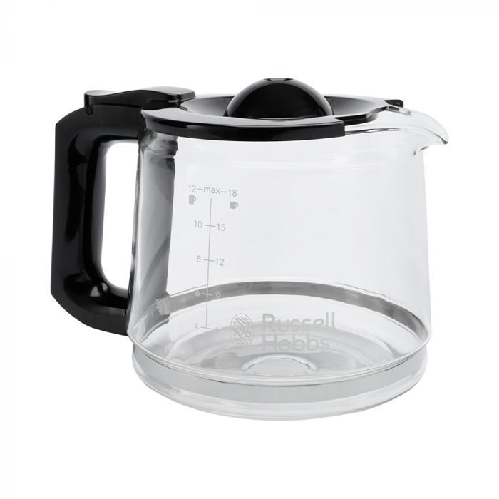 Кавоварка Russell Hobbs Heaton, 1.25л, мелена, чорно-срібний