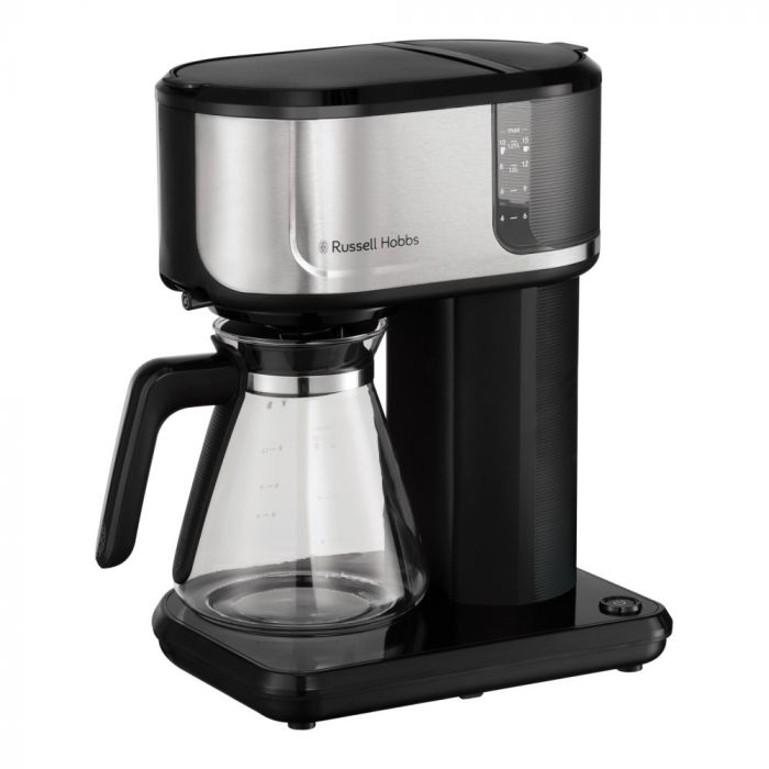 Кавоварка Russell Hobbs  Attentiv, 1.25л, мелена, чорно-срібний