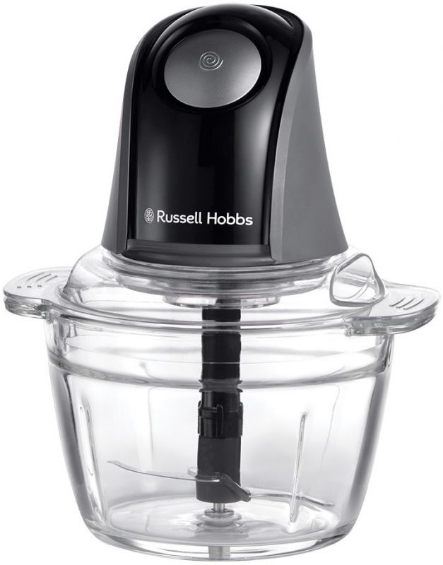 Подрібнювач Russell Hobbs Desire Matte Charcoal, 200Вт, чаша-500мл, скло, корпус-пластик, чорний