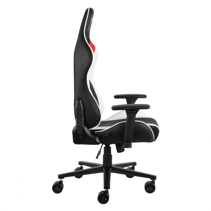 Крісло 2E GAMING BUSHIDO II, ПУ шкіра, 3D-Armrests, чорно-білий