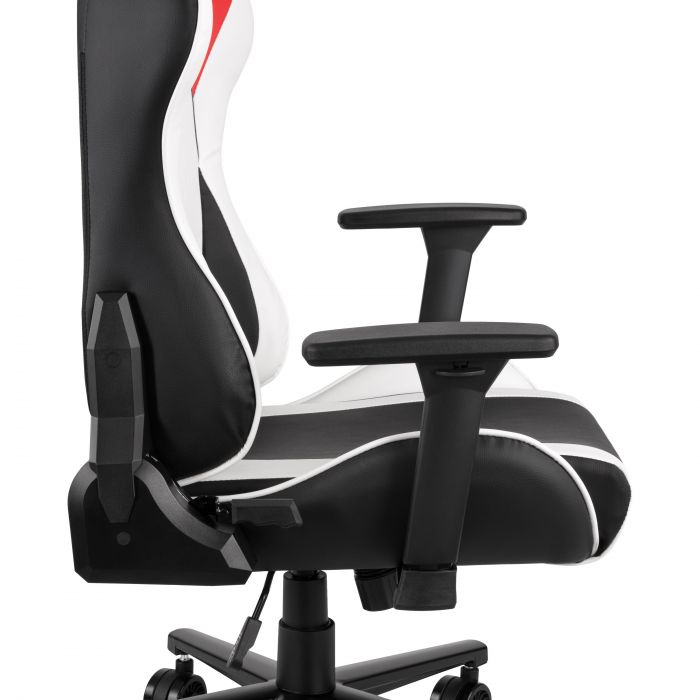 Крісло 2E GAMING BUSHIDO II, ПУ шкіра, 3D-Armrests, чорно-білий