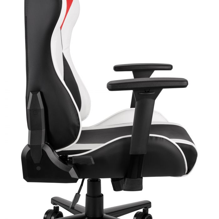 Крісло 2E GAMING BUSHIDO II, ПУ шкіра, 3D-Armrests, чорно-білий