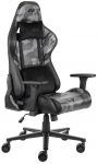 Крісло 2E GAMING HIBAGON II, ПУ шкіра, 3D-Armrests, чорно-зелений