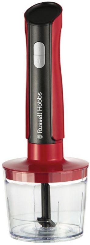 Блендер Russell Hobbs заглибний Desire Red, 500Вт, чаша-500мл, вінчик, міні-подріб., червоний