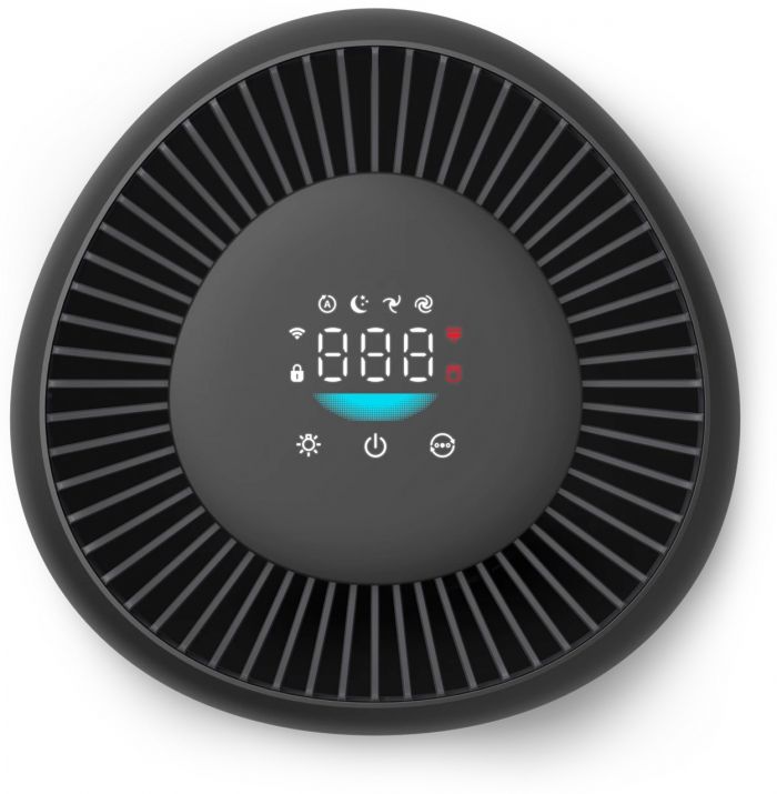 Очисник повітря Philips PureProtect Mini 900, 65м2, 250м3/год, HEPA +вугільний фільтр, датчик якості повітря,Wi-Fi, темно-сірий