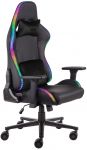 Крісло 2E GAMING OGAMA II RGB, ПУ шкіра, 3D-Armrests, чорний