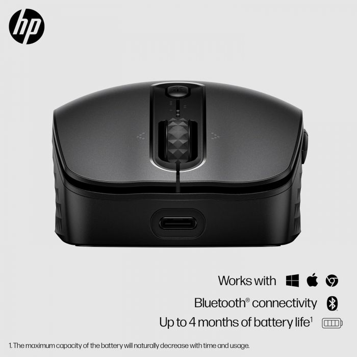 Миша HP 690 Rechargeable, BT, чорний